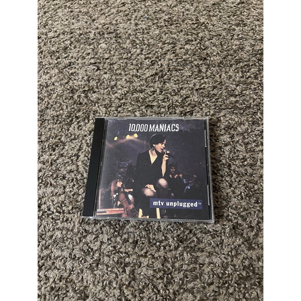 10,000 Maniacs MTV Unplugged CD Natalie Merchant 1993 Alternative Rock 9 61569-2